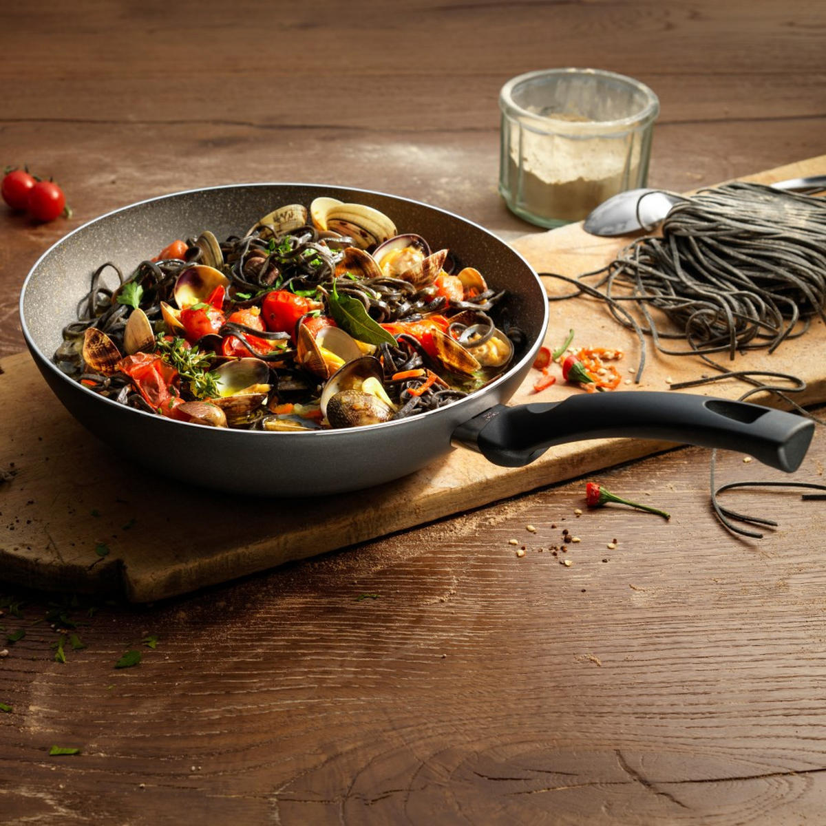 PFANNE Graphit 33/21/6.5 cm FERG5F020U - Graphitfarben, Metall (20cm) - Ballarini