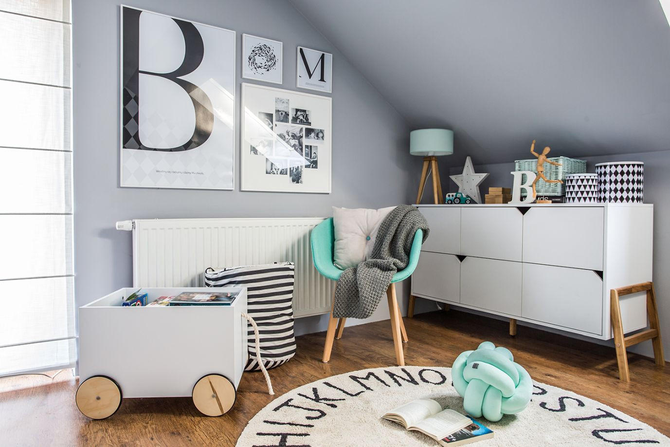 SPIELZEUGTRUHE Lotta - Weiß, Holzwerkstoff (59/47cm) - RAUMHIRSCH FURNITURE