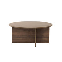COUCHTISCH Soleil Nussbaum - Nussbaumfarben, Holz (90/90/40cm) - Habitat Garten