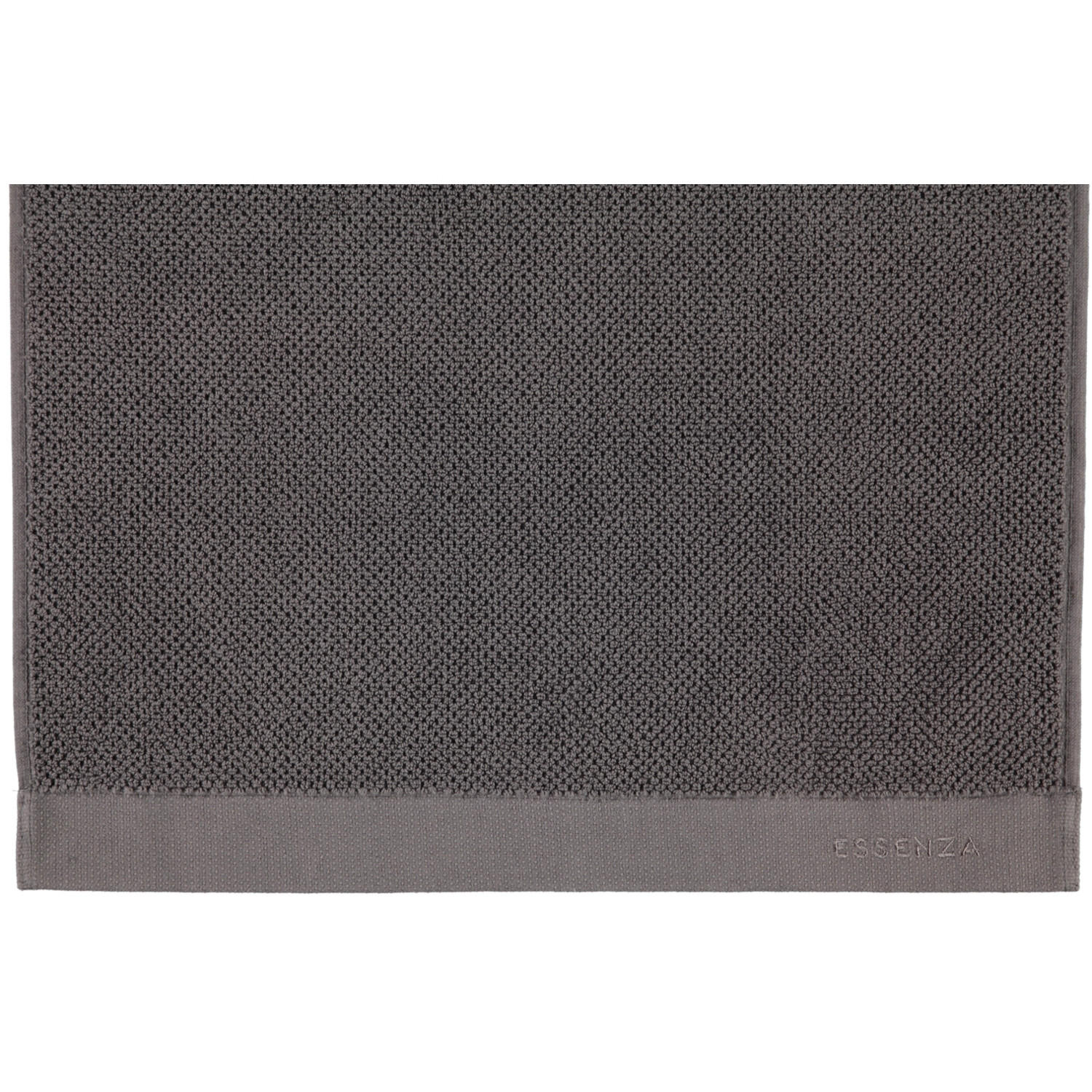 DUSCHTUCH BIO CONNECT ORGANIC UNI GREY - Grau, Textil (70/140cm) - Essenza