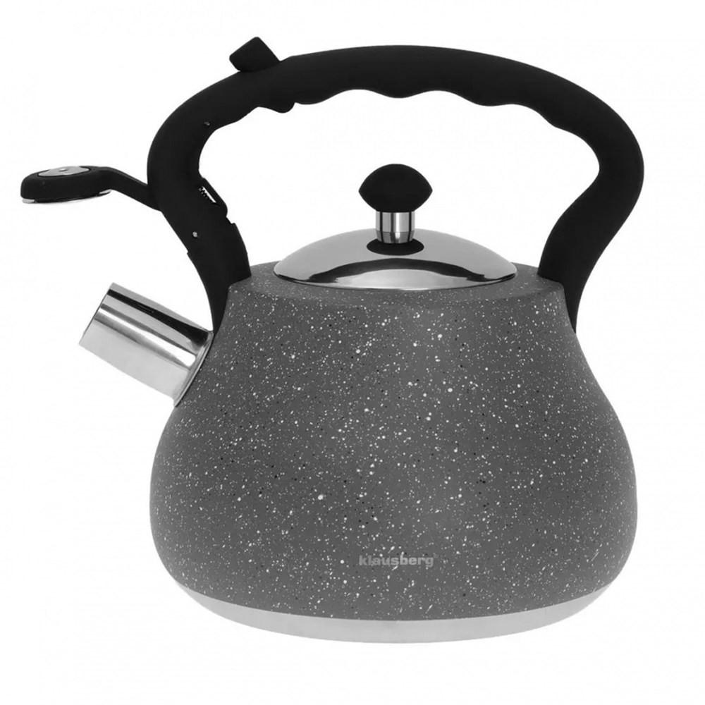 Klausberg  Klausberg Wasserkessel Grau 19 cm