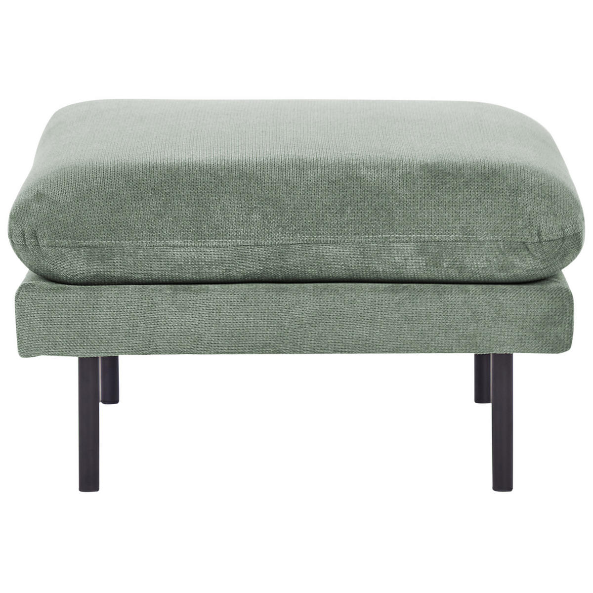 OTTOMANE Stoff Hellgrün Vinterbro - Hellgrün, Textil (70/44/70cm) - Beliani