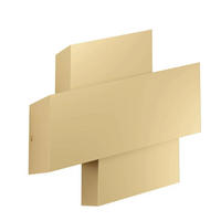 WANDLEUCHTE TIMPAROSSA Gold - Goldfarben, Metall (10.5/22/10.5cm) - Eglo