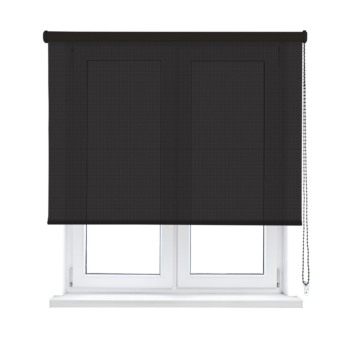 SEITENZUGROLLO Viewtex Screen 10% Öffnungsgrad - Schwarz, Textil (75/250/250cm) - VIEWTEX