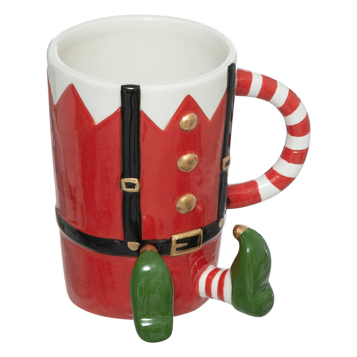WEIHNACHTSTASSE Elfenmotiv 300 ml - Multicolor, Stein (8/11.6/11.3cm) - Atmosphera Createur d´interieur