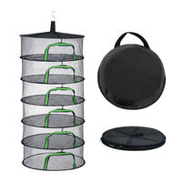 SUCHÉ sieť - čierna, kov/textil (60/120/60cm) - Relaxdays