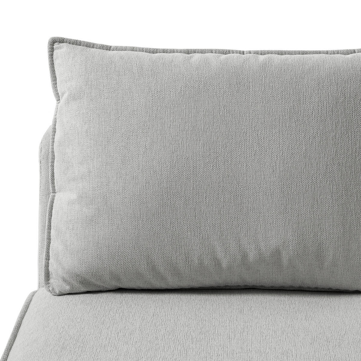 MODULSESSEL - Hellgrau, Holz/Textil (104/82/99cm) - home24