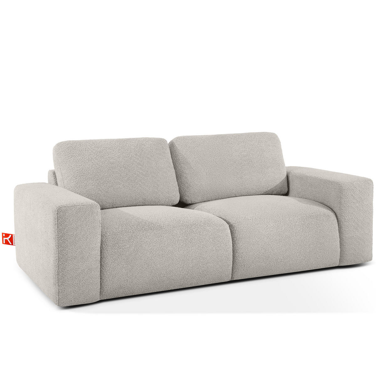 2-SITZER SOFA ZUCCO, Braun - Braun, Holz/Holzwerkstoff (212/85/100cm) - KONSIMO®
