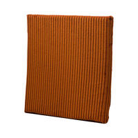 SITZKISSEN Anafi 40x40x3cm ZIMT - Orange, Textil (40/40cm)