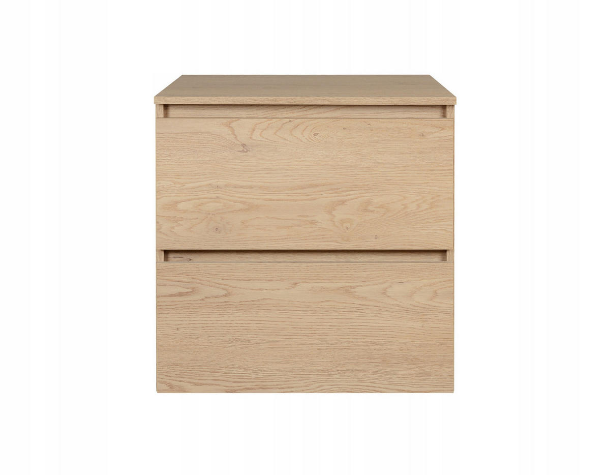 WASCHBECKUNTERSCHRANK SIMPLE 120cm mit Waschbecken Eichen Craft - Eiche Artisan, Holz (120/62/46cm) - Rodan