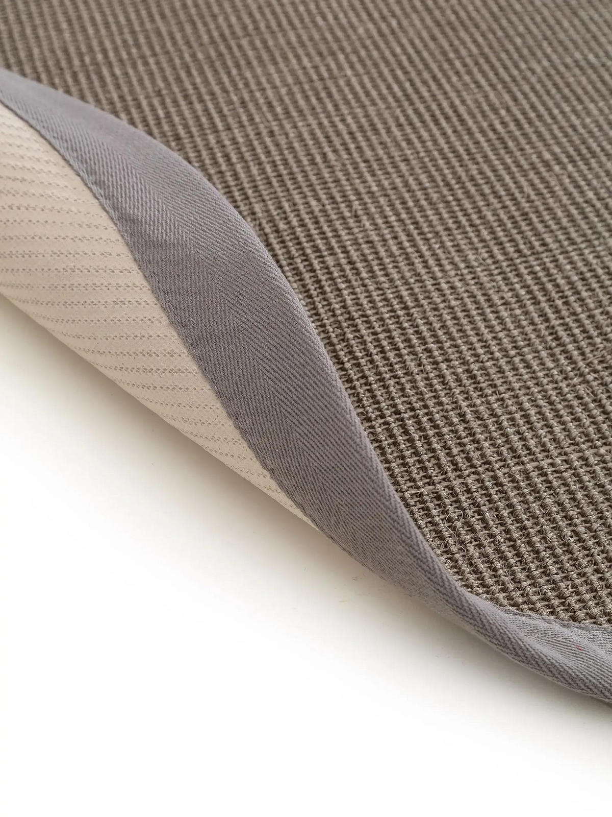 SISALTEPPICH Sana Grau ø 150 cm rund - Grau, Textil (150/150cm) - benuta Nest