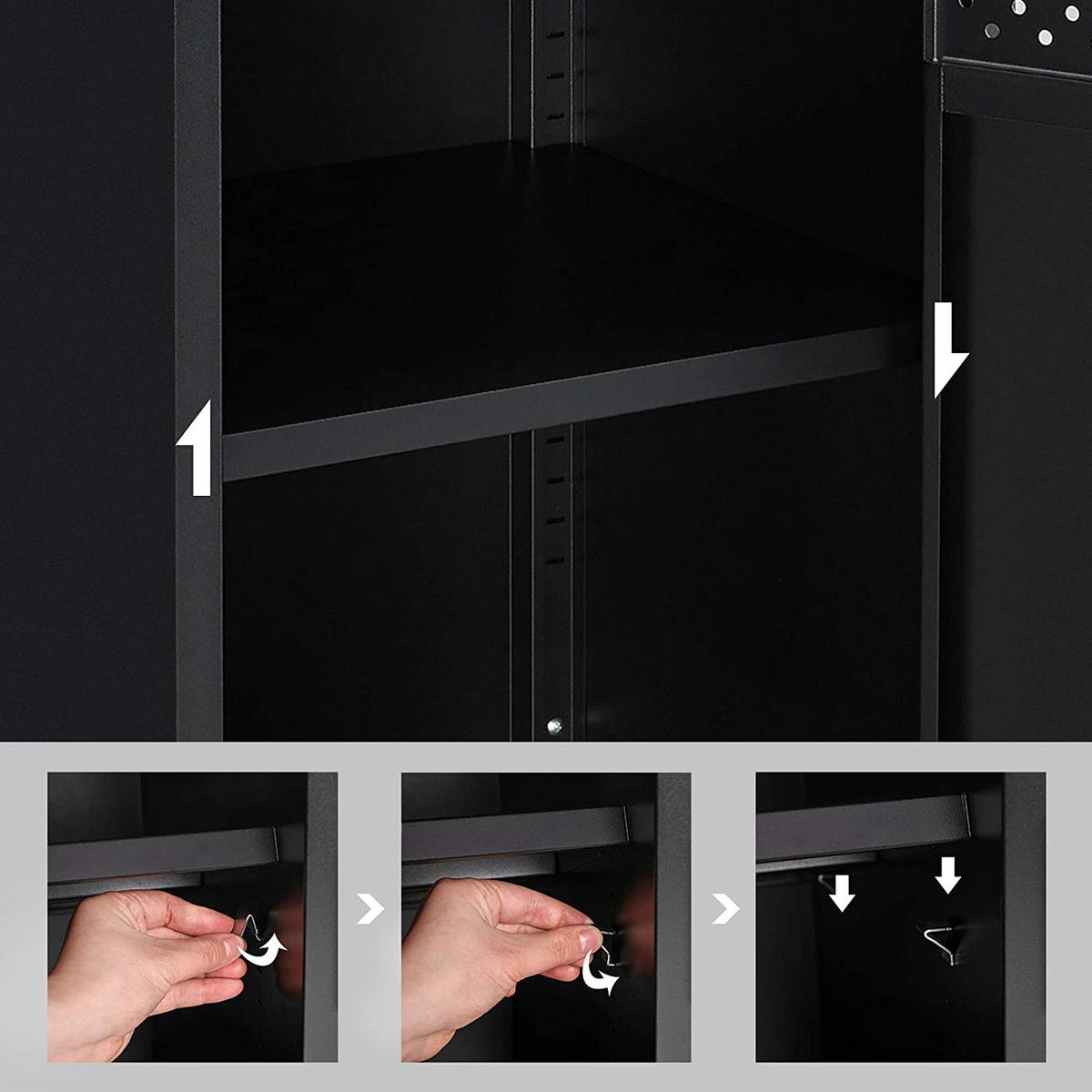 NACHTTISCH BEISTELLSCHRANK - Braun, Holzwerkstoff (40/76/42.5cm) - Hansiro
