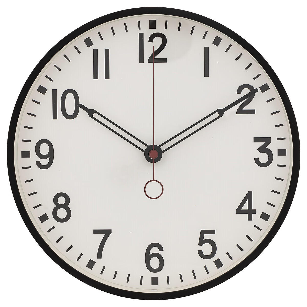 Atmosphera Createur d´interieur Wanduhr Schwarz 3.9x29.2x29.2 cm