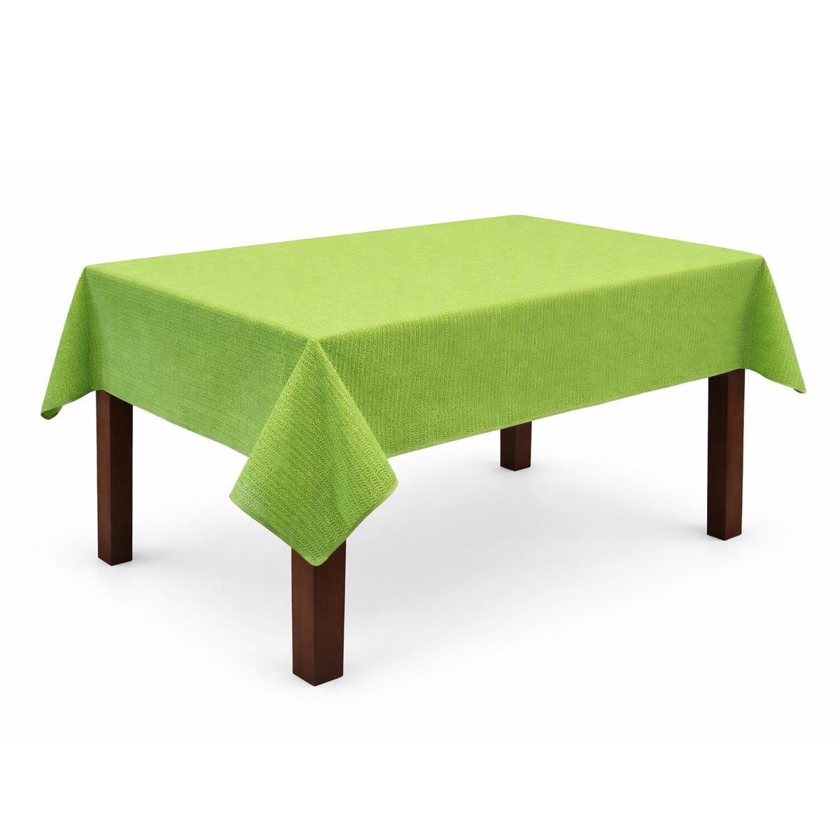 TISCHDECKE Garten Weichschaum 130x160cm - Hellgrün - Hellgrün, Kunststoff (160/130cm) - Bestlivings