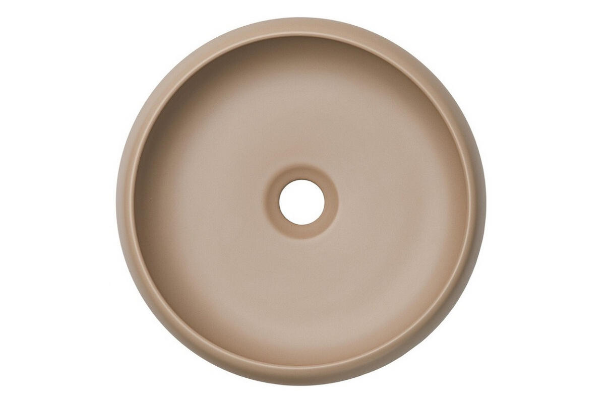 WASCHTISCHKOMBI 60 cm 3 Teile Nova Cashmere N BM153 in Kaschmir Matt/ Weiß Matt - Kaschmir/Weiß, Holz (60/57/40cm)