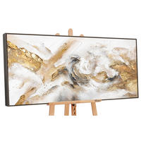 GEMÄLDE Konsonanz Schattenfugenrahmen Grau 100x50 cm - Grau, Holz (100/50cm) - YS-art gallery