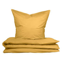 BETTWÄSCHESET Soho - Renforcé - 2-teilig - 135 x 200 cm - Senf - Currygelb, Textil (135/200cm) - Uncover by Schiesser