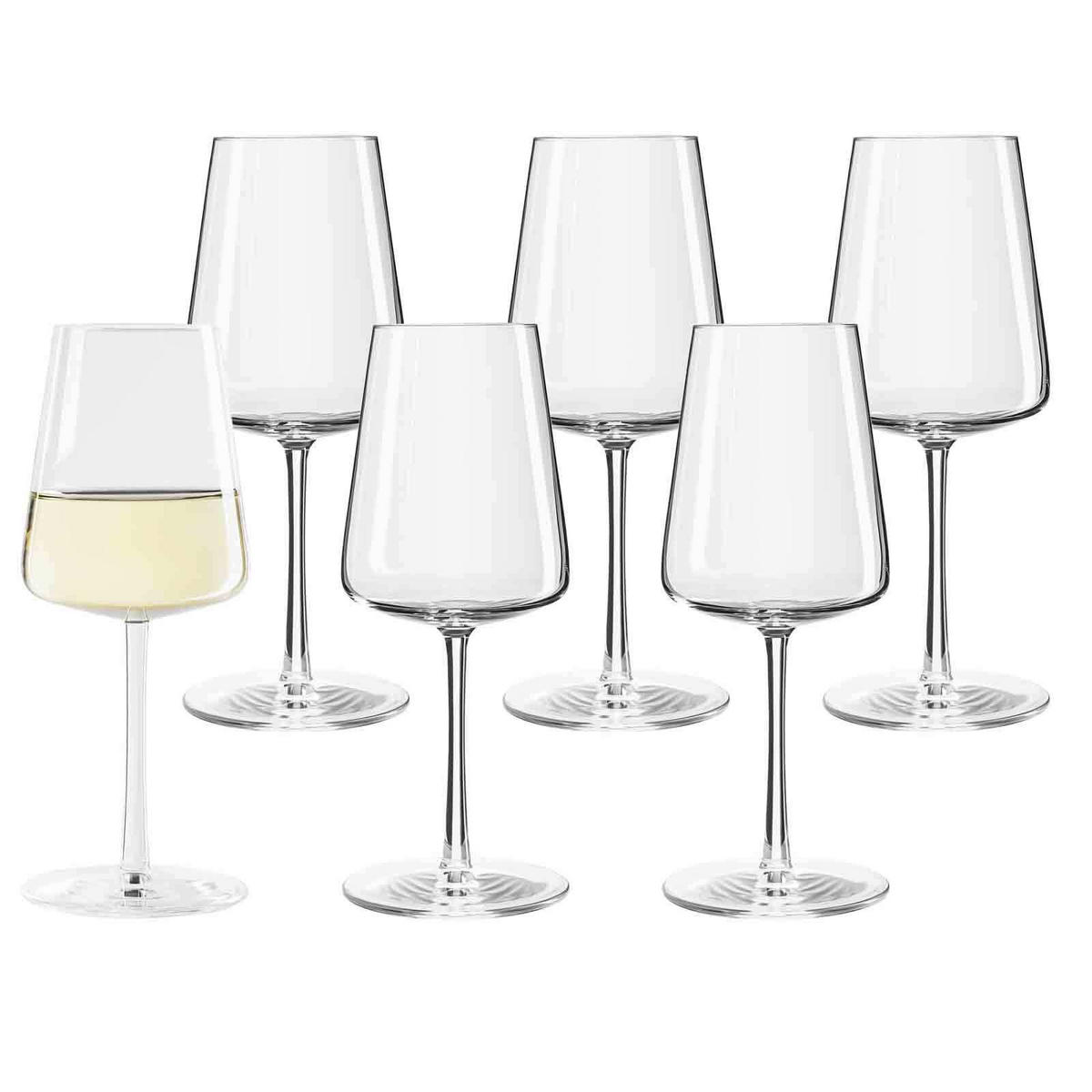 WEINGLÄSER + WEINAUSGIESSER Power transparent - Transparent, Glas - Stölzle Lausitz