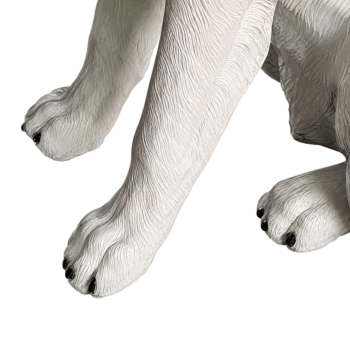 ZAHRADNÍ dekorace – pes XXL - různobarevná, plast (34.5/68/43cm) - Relaxdays