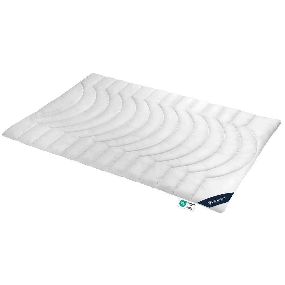 BETTDECKE 135x200 Extra Leicht, COMFORT Sommerdecke waschbar, allergikerfreundlich - Weiß, Textil (135/200cm) - casimum