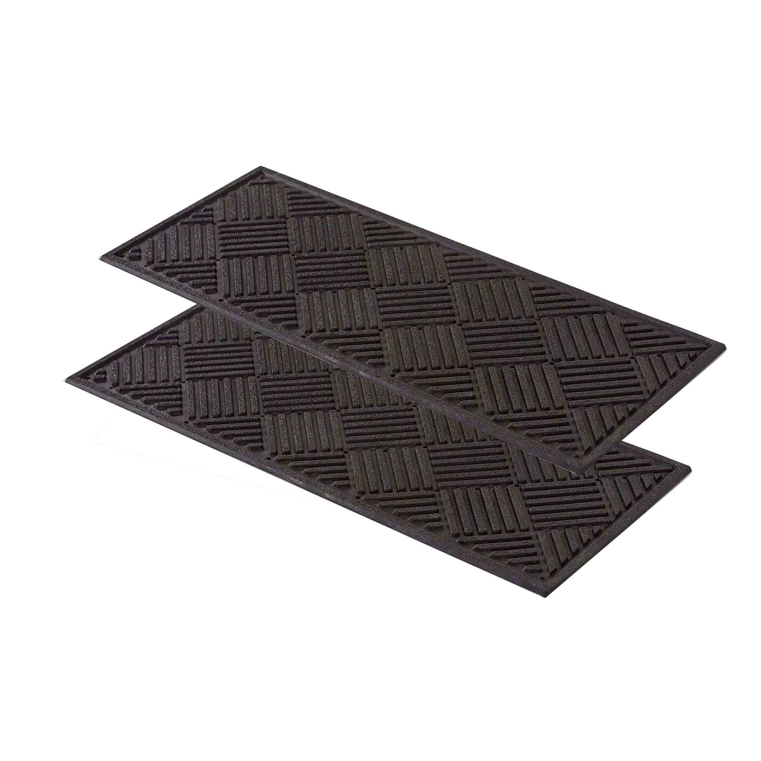 FUSSMATTE FÜR AUßEN DYNAMIC 2ER SET - Anthrazit, Textil (25/60cm) - Astra