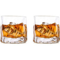 WHISKYGLÄSER 2-teiliges Set 250ml klar - Transparent, Glas (0.25L)