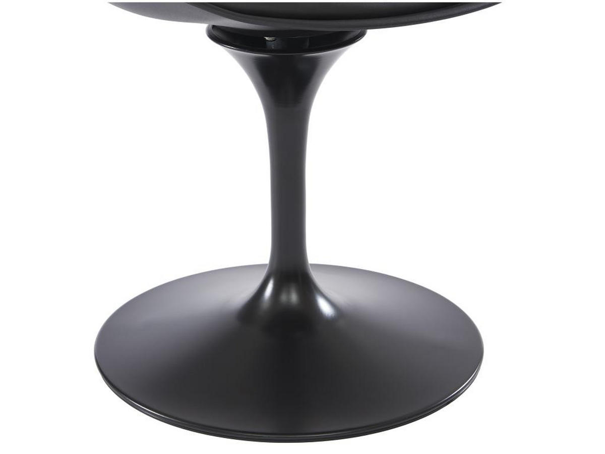 STUHL - Polypropylen, Kunstleder & Metall - Schwarz - XAFY - Schwarz, Kunststoff (56.5/82/49cm) - Vente-Unique