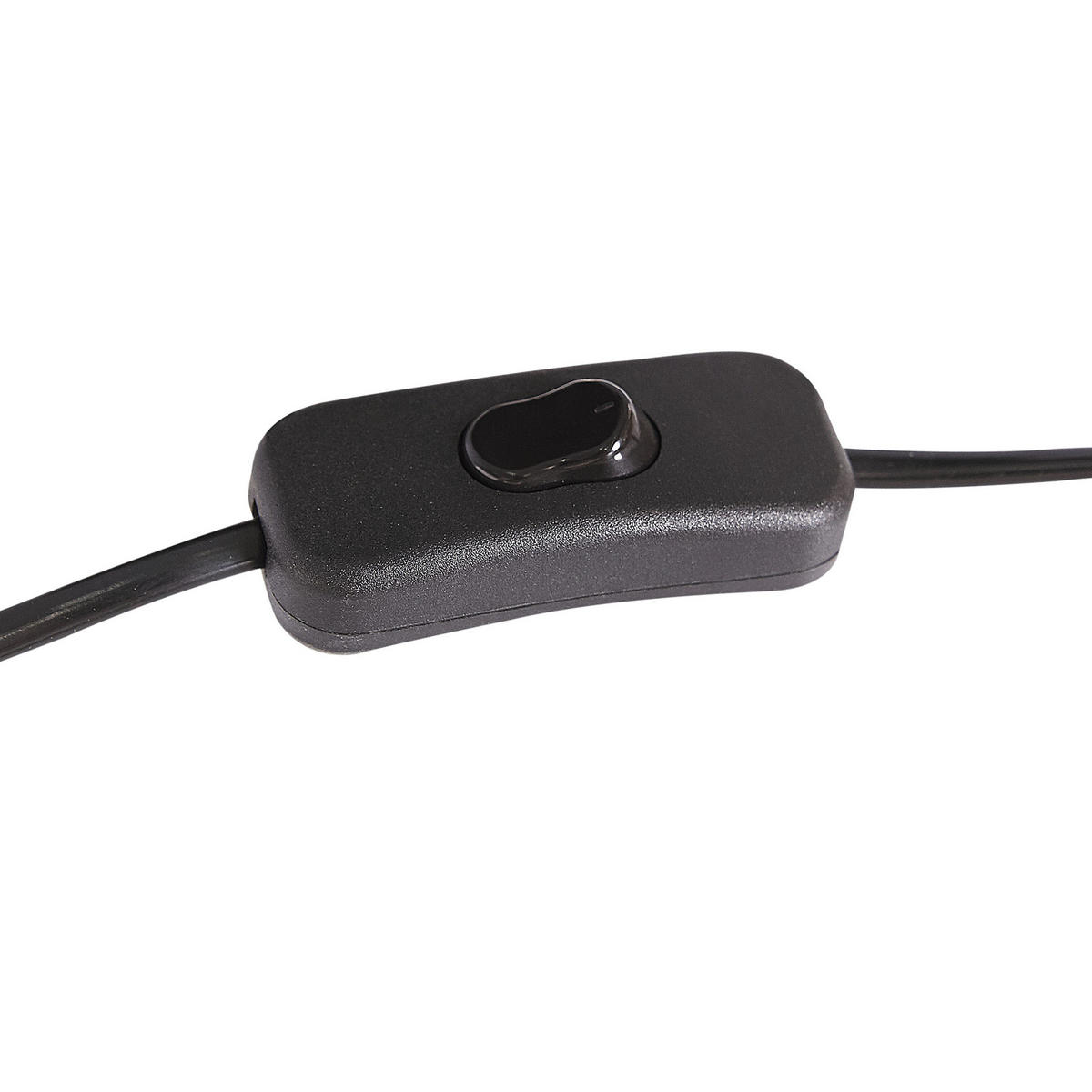 Globus LED Schwarz Magellan - Schwarz/Kupferfarben, Kunststoff (23/32/23cm) - Beliani