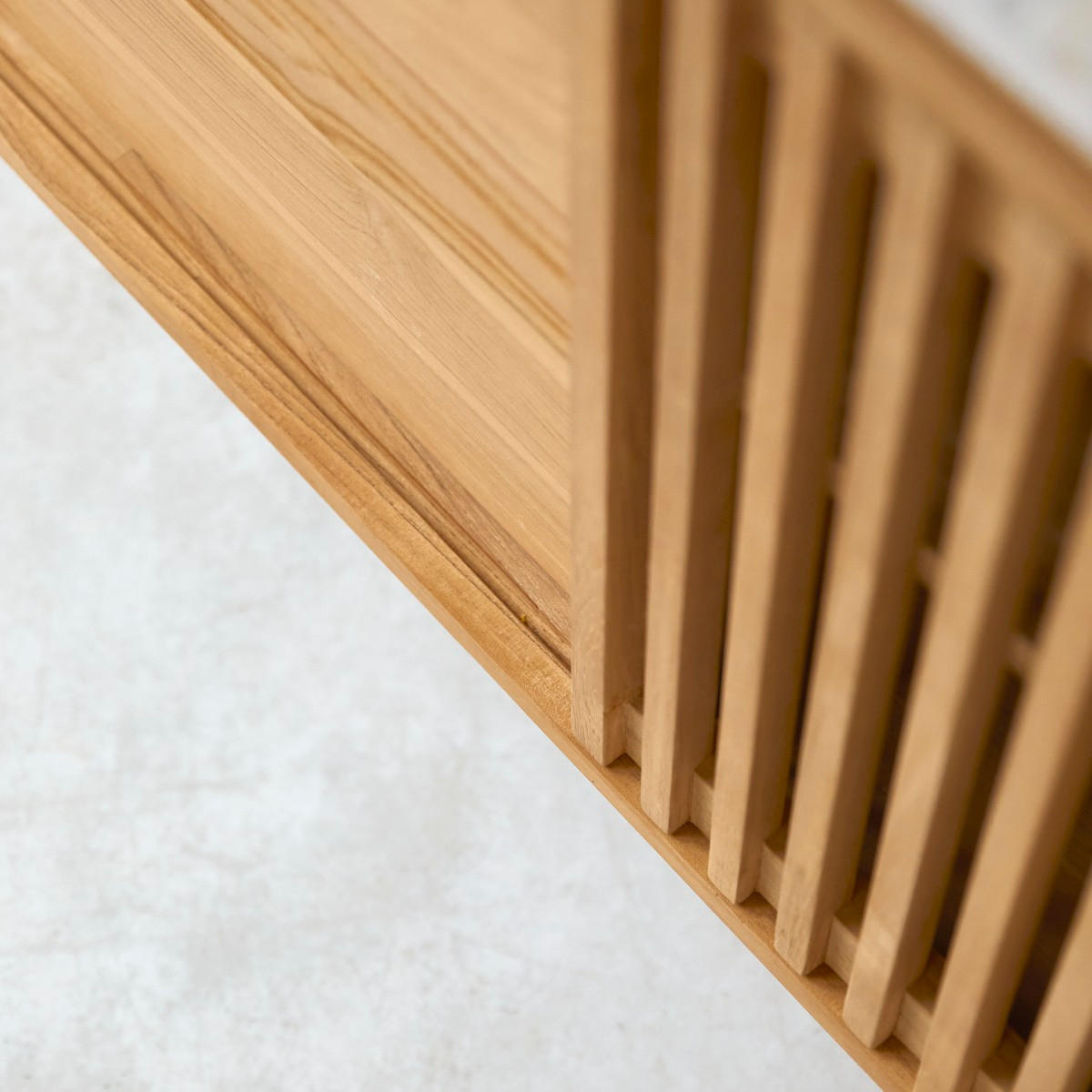 SIDEBOARD Isaure Natur aus Teak - Naturfarben, Holz (140/75/55cm) - Tikamoon