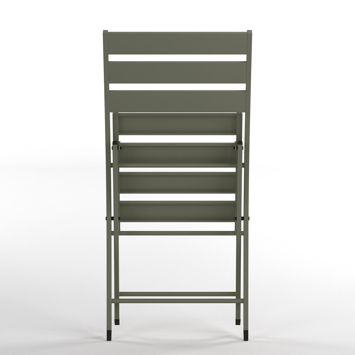 KLAPPSTUHL - 2er-Set - Stahl - Salbeigrün, Metall (45/83/55cm) - home24