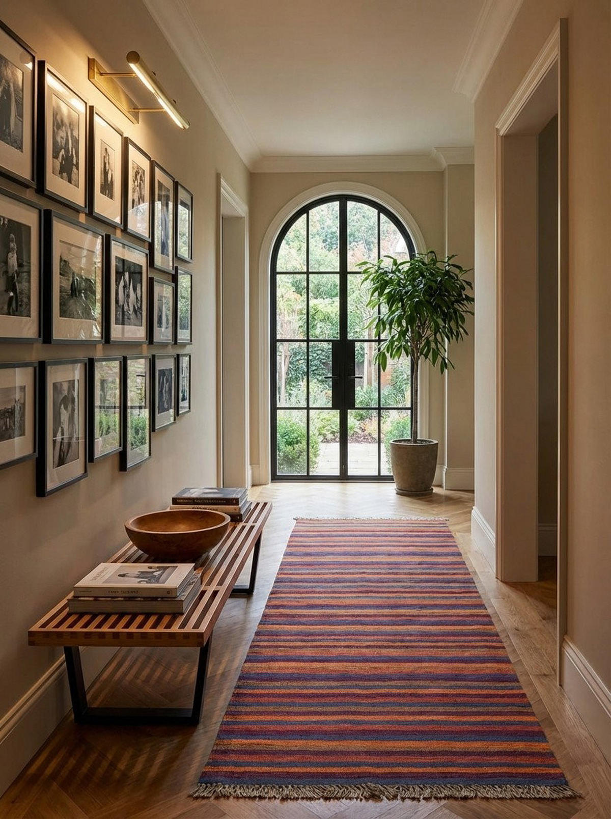 LÄUFER Gashgai Kelim Bunt 196/64 cm Schurwolle - Multicolor, Textil (64/196cm) - Looma