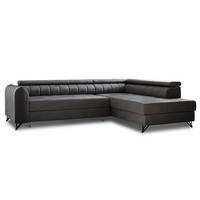 ECKSOFA Alice, Seite: Rechts - Grau, Holz/Textil (250/179cm) - Sofnet
