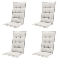 GARTENSTUHLKISSEN Naples 123/50 cm 4er-Set - Beige, Textil (50/7/123cm) - Madison