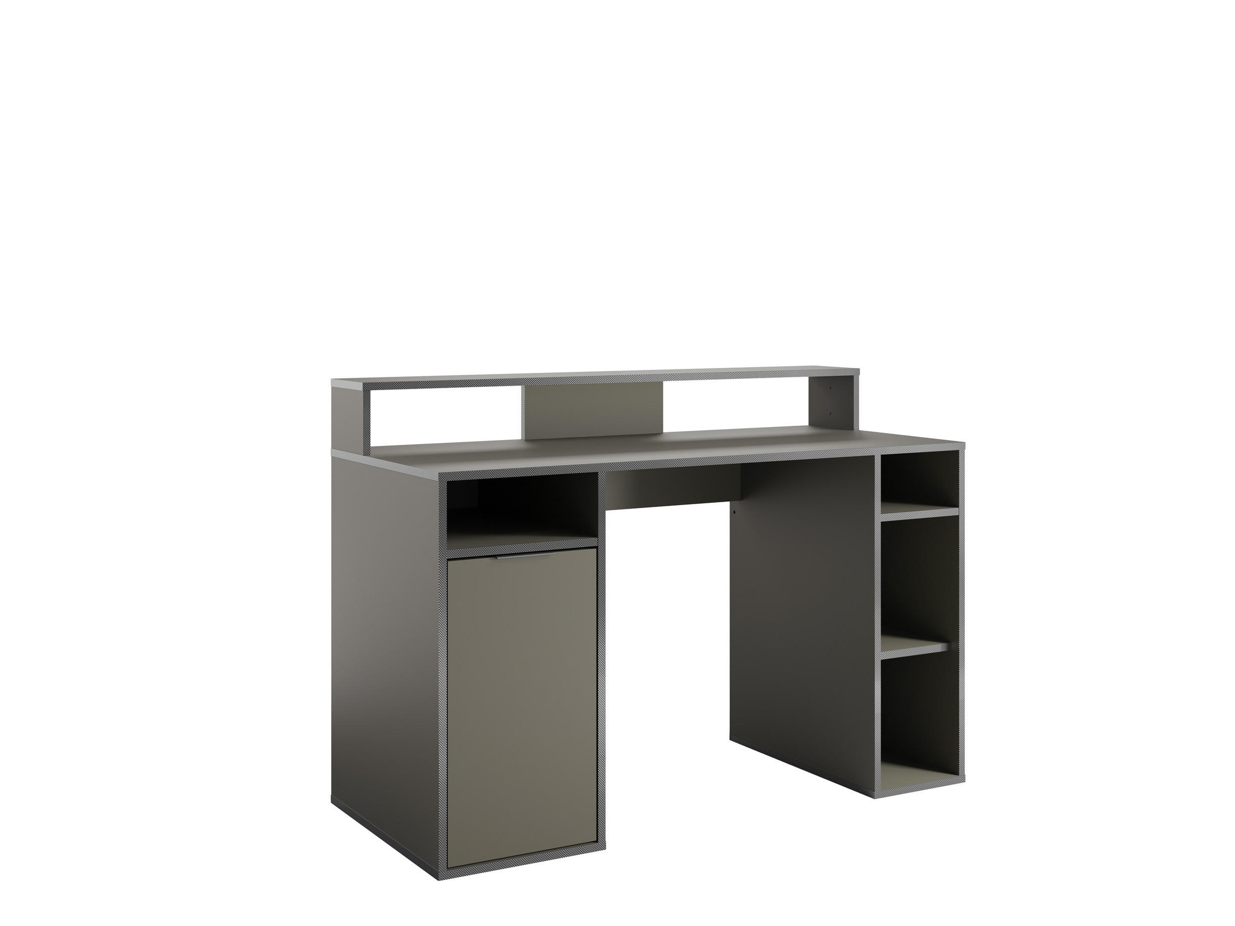 SCHREIBTISCH Graphit 125/89/55 - Graphitfarben, Holzwerkstoff (55/125/89cm) - RAUMHIRSCH FURNITURE