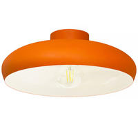DECKENLEUCHTE Androa Lampe - Orange, Metall (40/40/20cm) - Bamyum