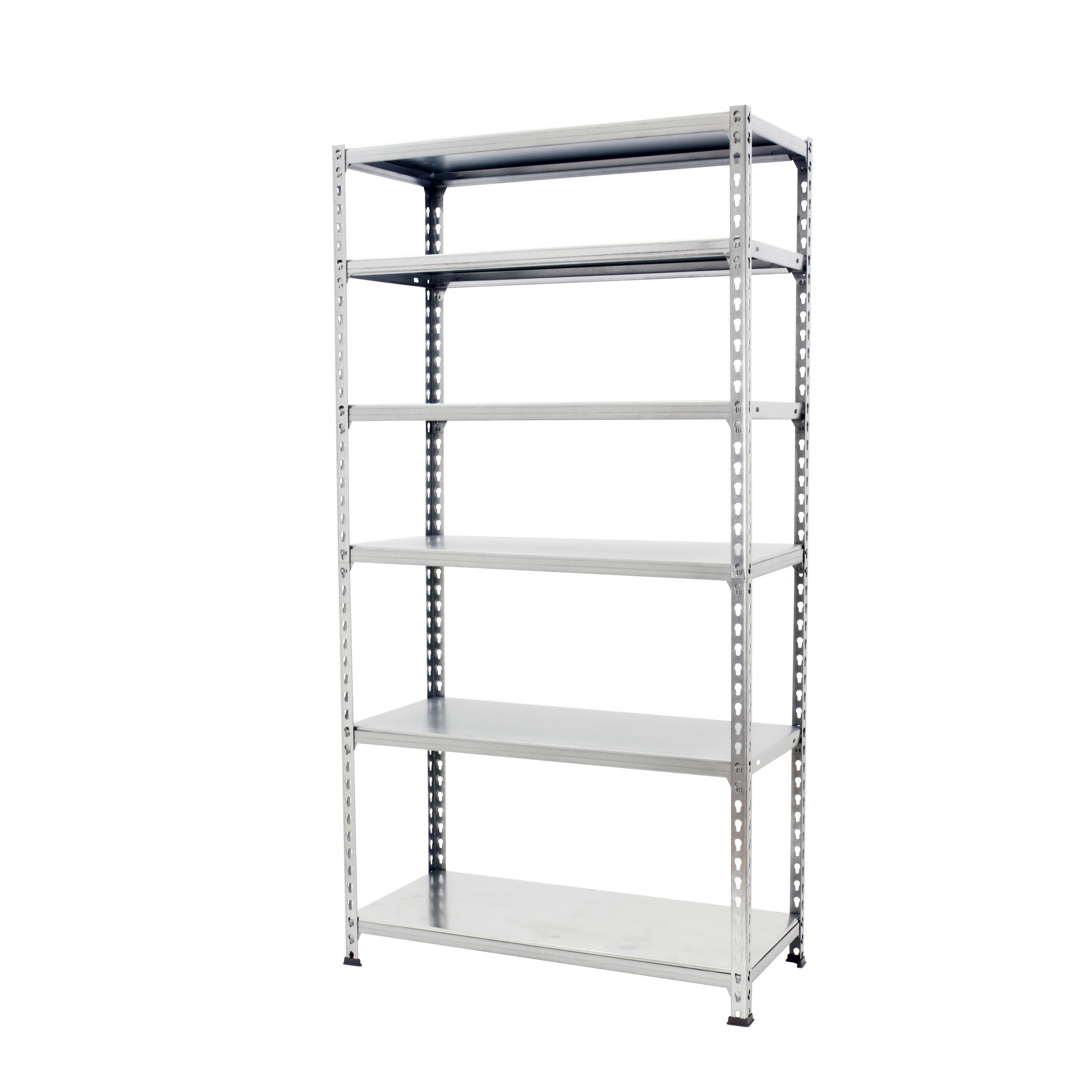 Proregal Schwerlastregal Silber 80x250x40 cm