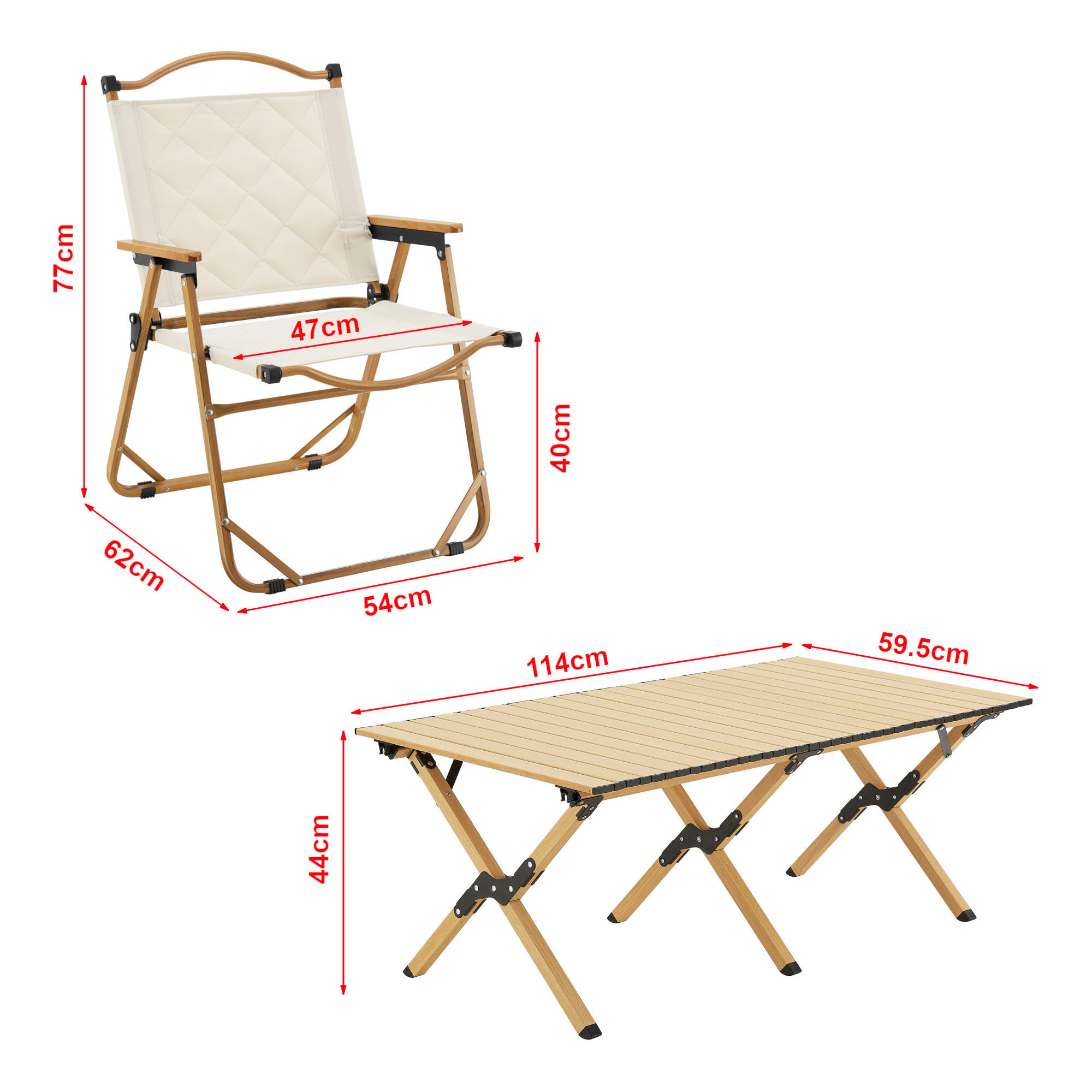 GARTENMÖBEL-SET Botrugno 5 TLG. - Beige, Textil/Metall - casa.pro