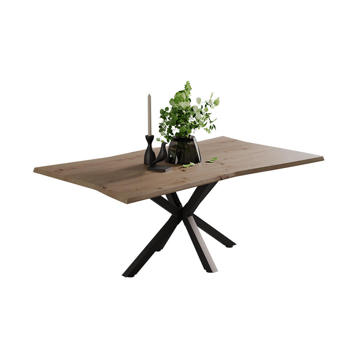 COUCHTISCH Yan Artisan 100 x 60 cm - Hellgrau, Holzwerkstoff (60/100/40cm) - Vicco