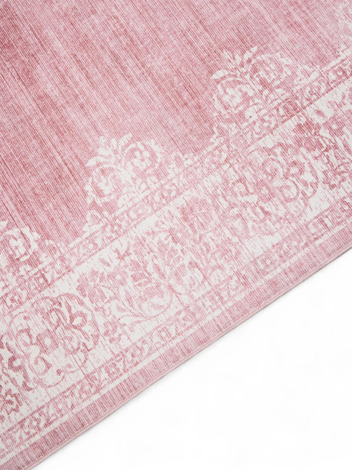 PRATELNÝ koberec Laury Růžová 120x170 cm - růžová, textil/umělá hmota (120/170cm) - benuta Pop