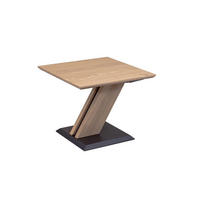 BEISTELLTISCH Celia 50x50x44 höhenverstellbar Wildeiche Bianco - Wildeiche, Holz (50/50/44cm) - 58aufmkessel