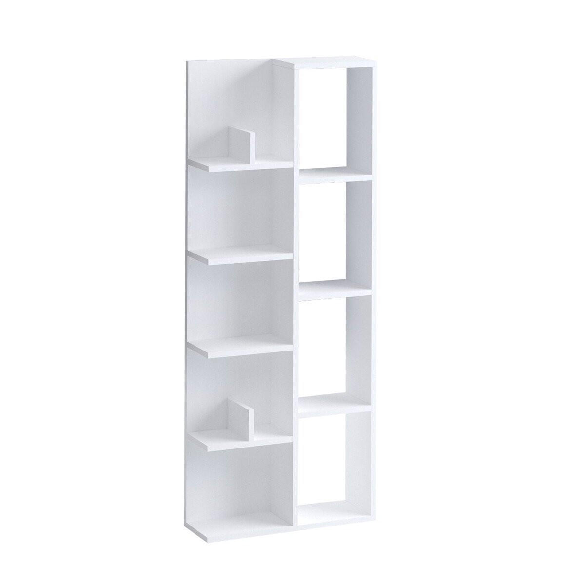 Calicosy KNIHOVNA LILY se 4 výklenky a 4 policemi, V 150 cm