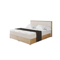 BOXBETT LOLLI9 - 140x200 - H3 Creme - Creme, Holzwerkstoff (140/200cm) - ALTDECOR