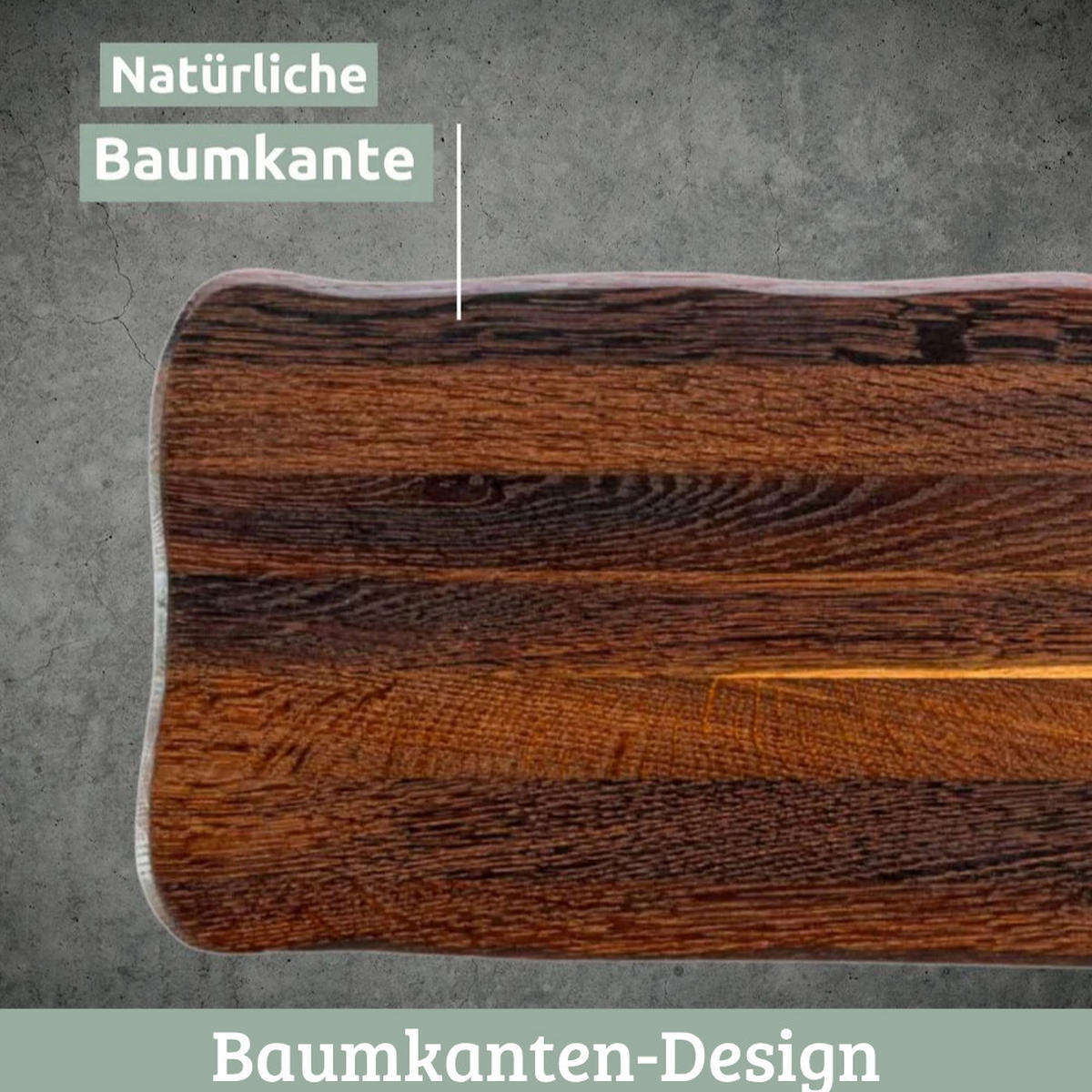 SCHNEIDEBRETT Holz groß DOLU klingenschonend 30x20x3 cm Dunkelbraun - Dunkelbraun, Holz (30/20cm) - DELUKE