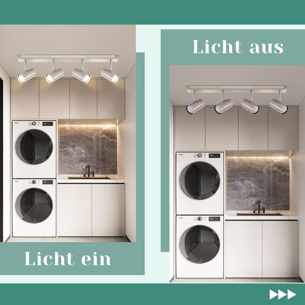 STRAHLER Ingrid 4-flammig 62/6/17 cm - Silberfarben, Metall (62/6/17cm) - Nettlife