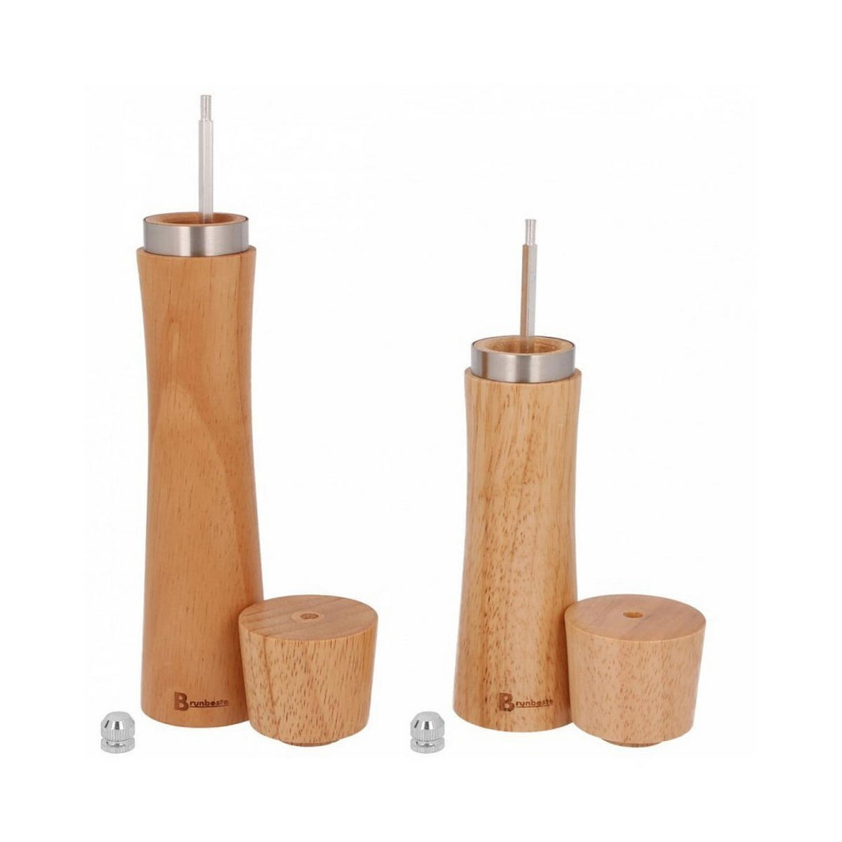 GEWÜRZMÜHLE Braun 5.5/5.5/26 cm 32044 - Braun, Holz (5.5/26/5.5cm) - Brunbeste