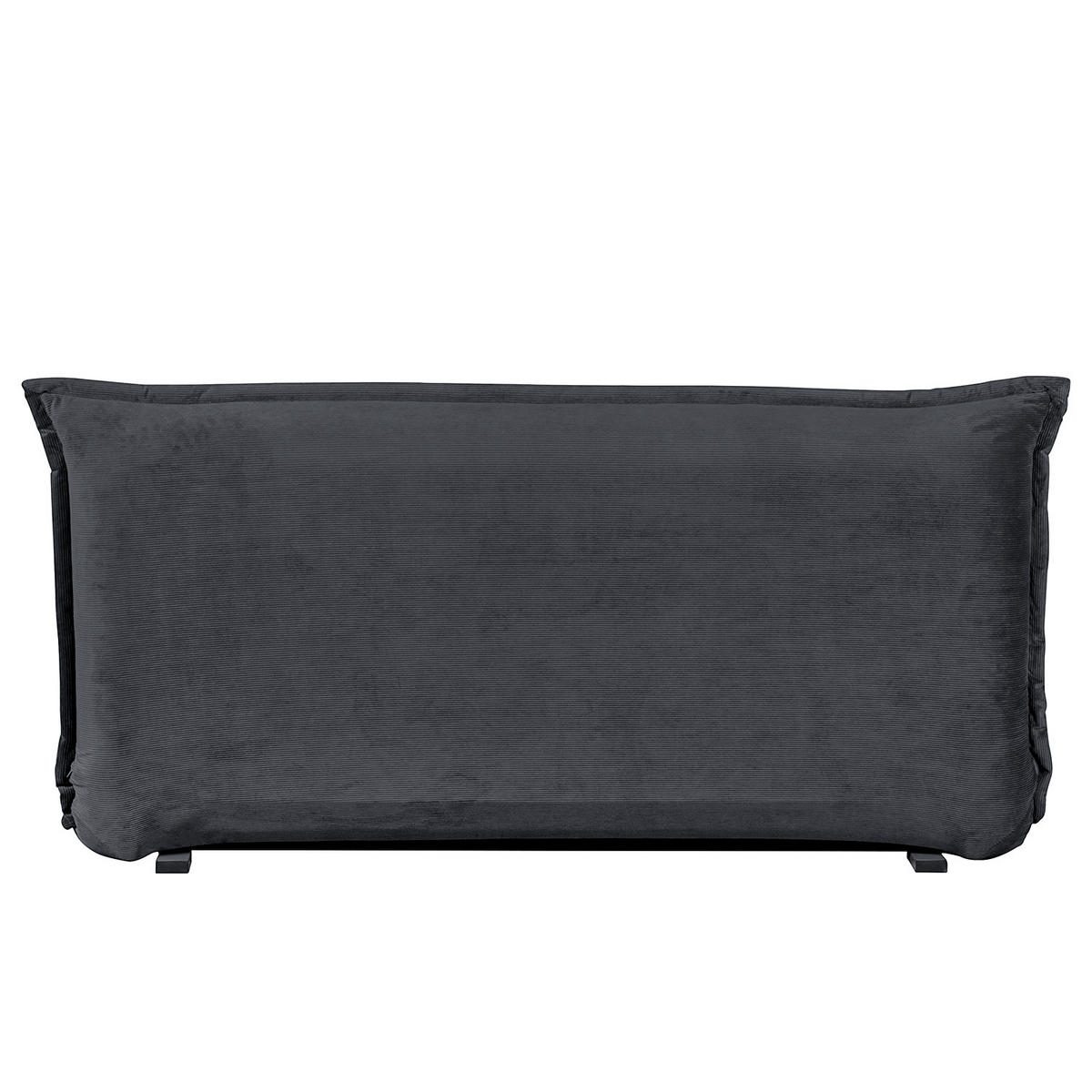 SCHLAFSOFA - Grau, Textil/Metall (150/75/85cm) - home24