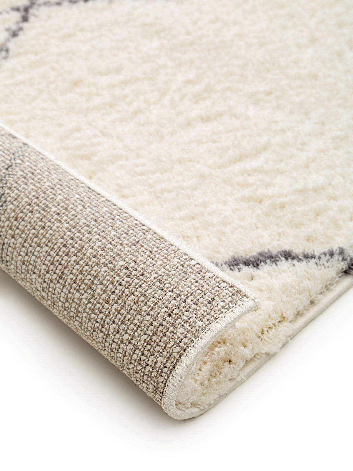 HOCHFLORTEPPICH Benno Cream 140x200 cm - Creme, Textil (140/200cm) - benuta Nest