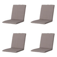 GARTENSTUHLKISSEN Panama 97/49 cm 4er-Set - Taupe, Textil (49/6/97cm) - Madison