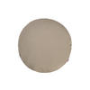KISSENHÜLLE Rund Wunschton taupe 50 cm Ø - Taupe, Textil (50/50cm) - beties Heimtextil