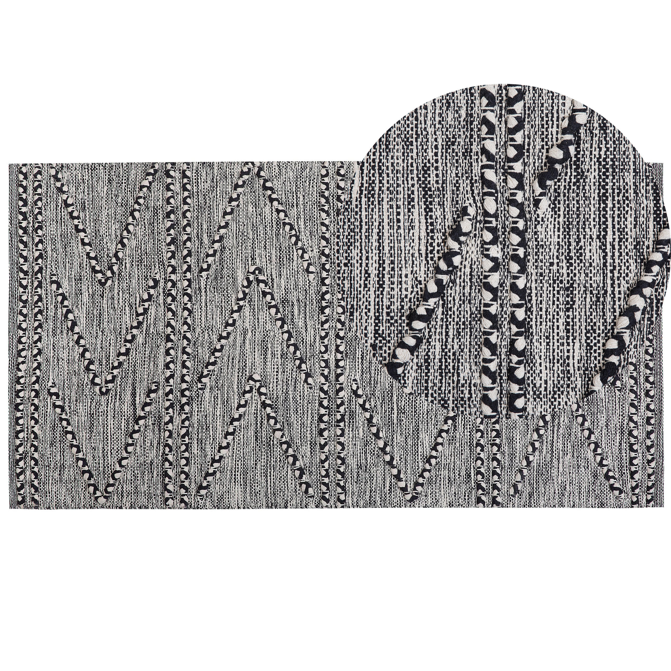Beliani KOBEREC pletený Termal 150/80 cm